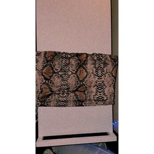 Snake Skin Tube Top🤍